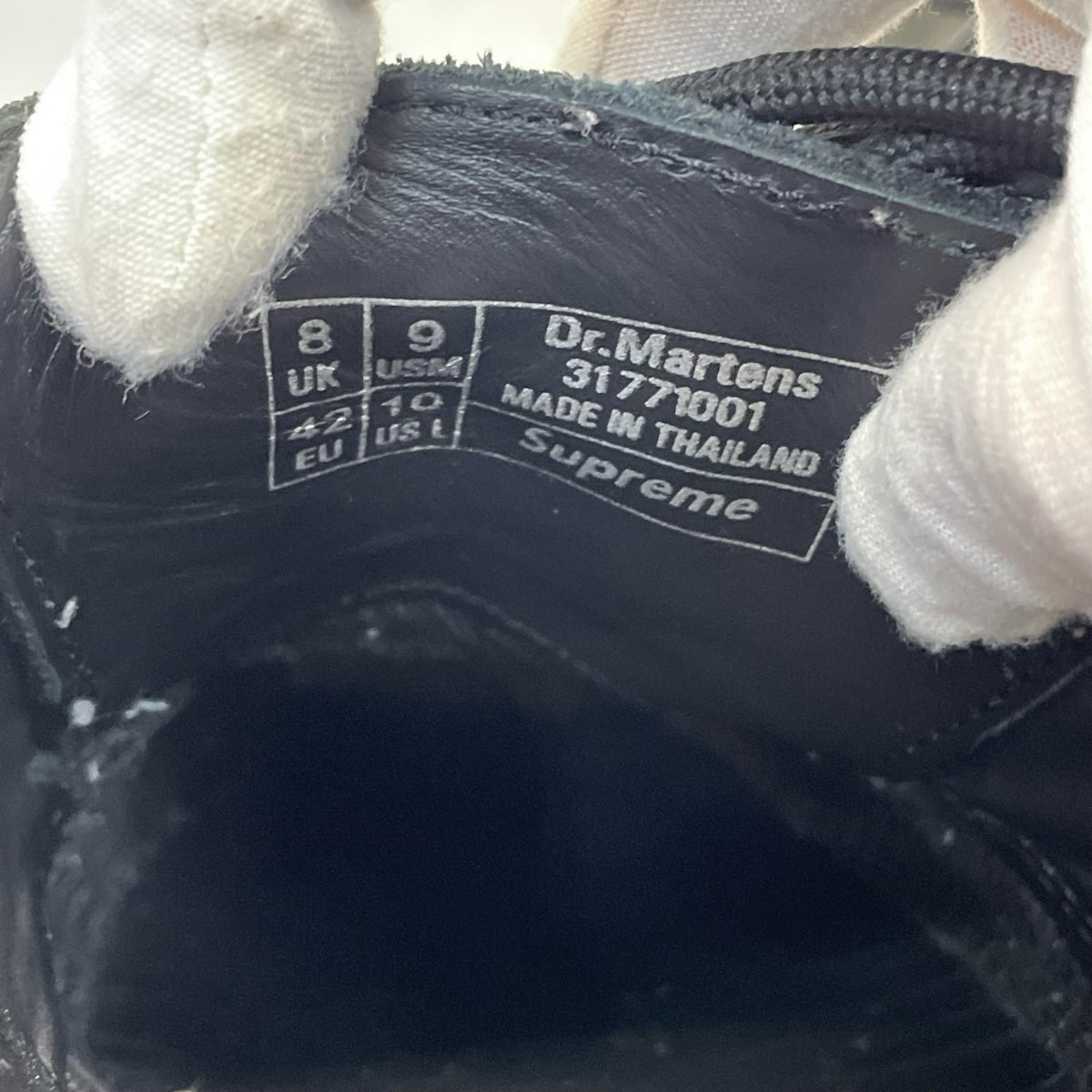 その他靴 Dr.Martens×Supreme Ramsey creeper スエードシューズ 26.5cm (US8 1/2 UK8 EU43) ブラック