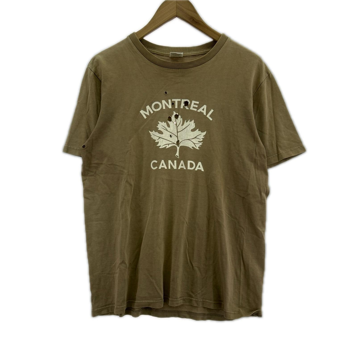 半袖Tシャツ 01SS タイム期 Archive MONTREAL CANADA 4 ベージュ