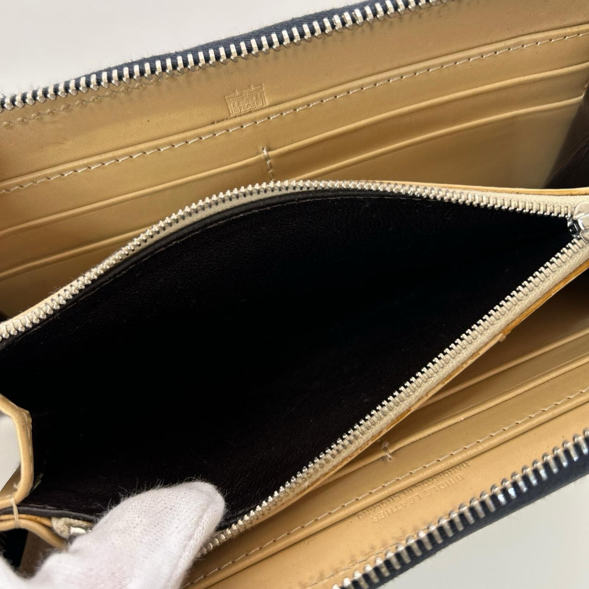 長財布 S2622 ラウンドジップ長財布 ブラック