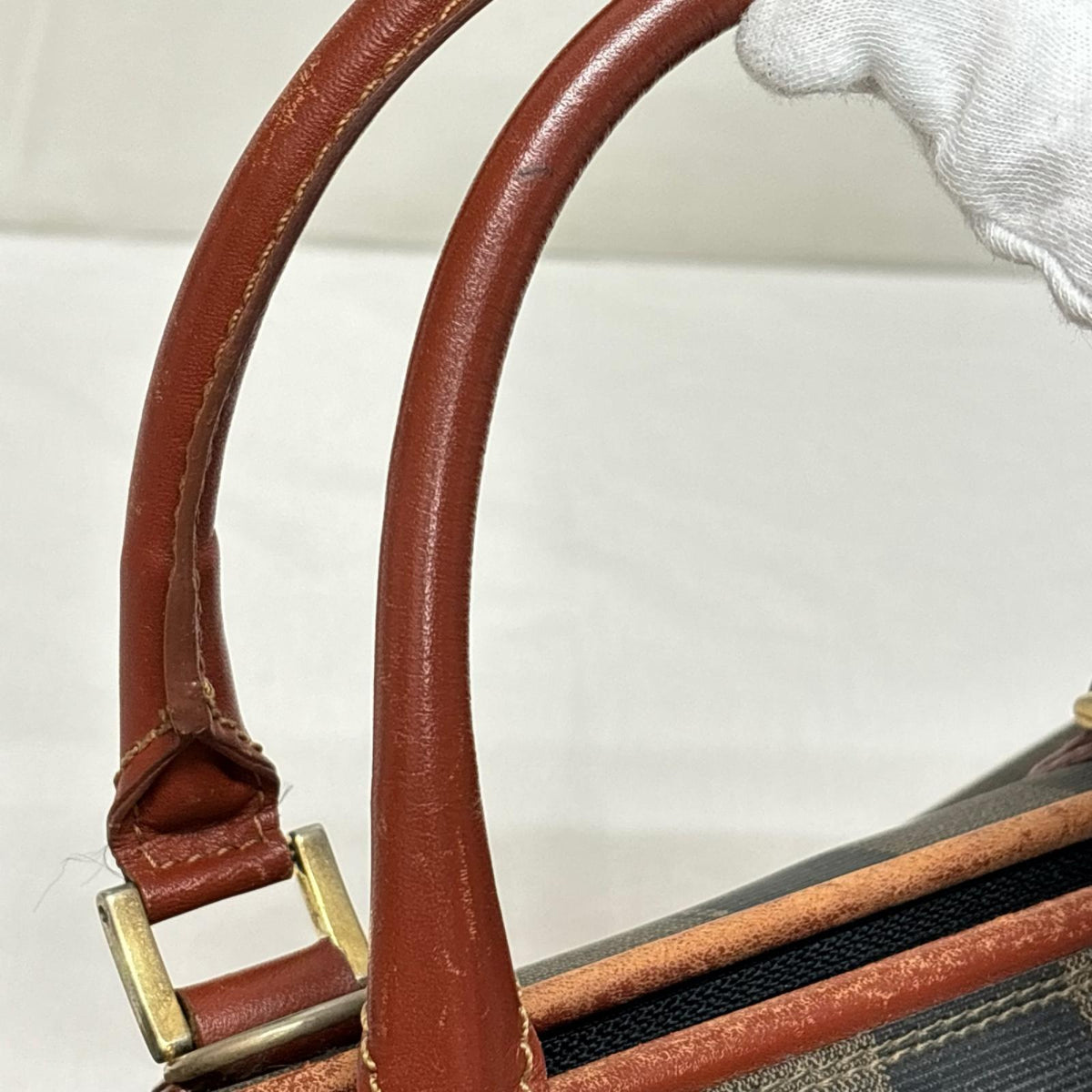 OLD FENDI/ペカン/ミニボストンバッグ/119 044980 029