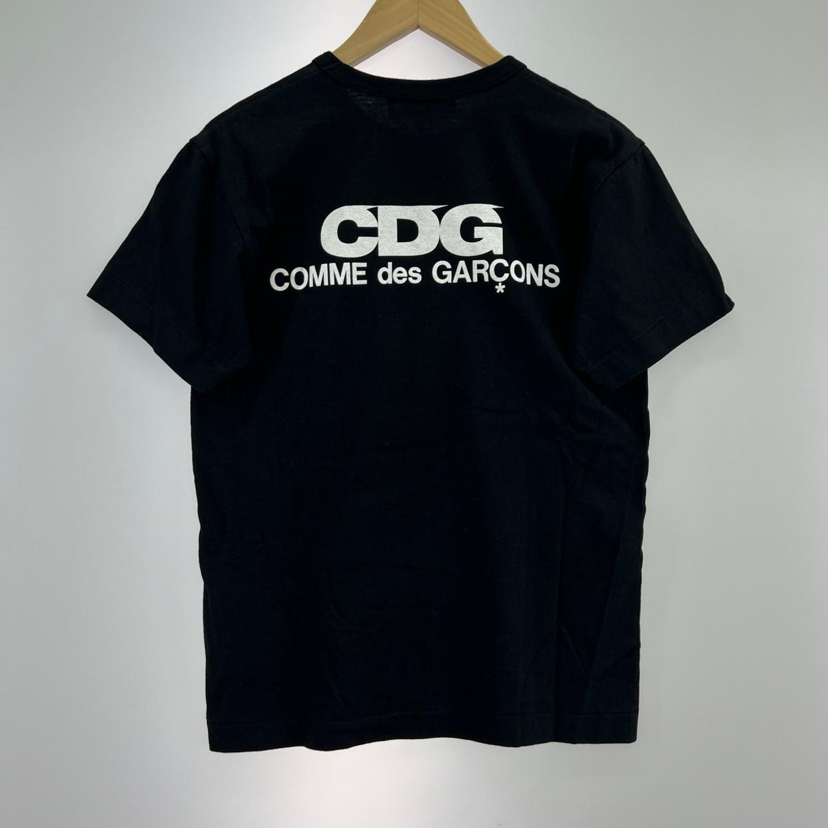半袖Tシャツ CDG 24年 バックプリント M ブラック
