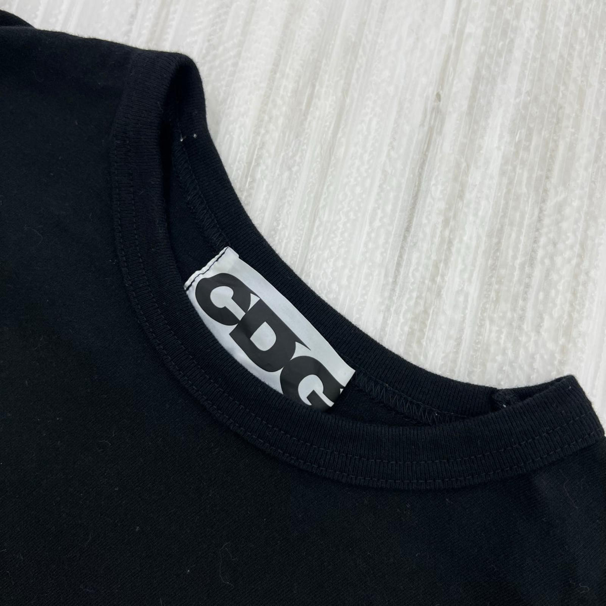 半袖Tシャツ CDG 24年 バックプリント M ブラック