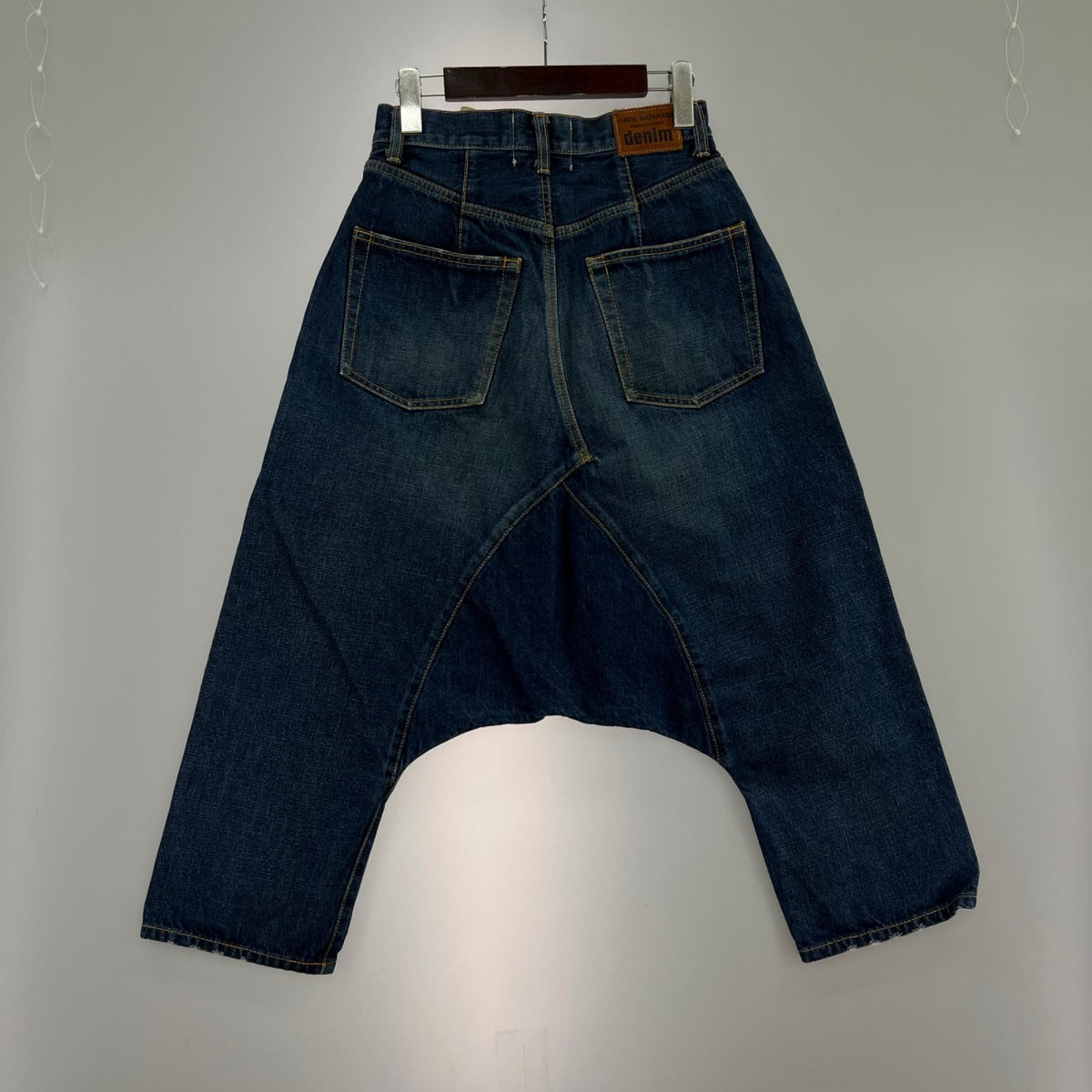 パンツ 15年 インディゴ サルエルパンツ ネイビー