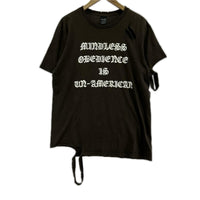 半袖Tシャツ 04AW Give期 反戦Tee (3) 黒 3 ブラウン