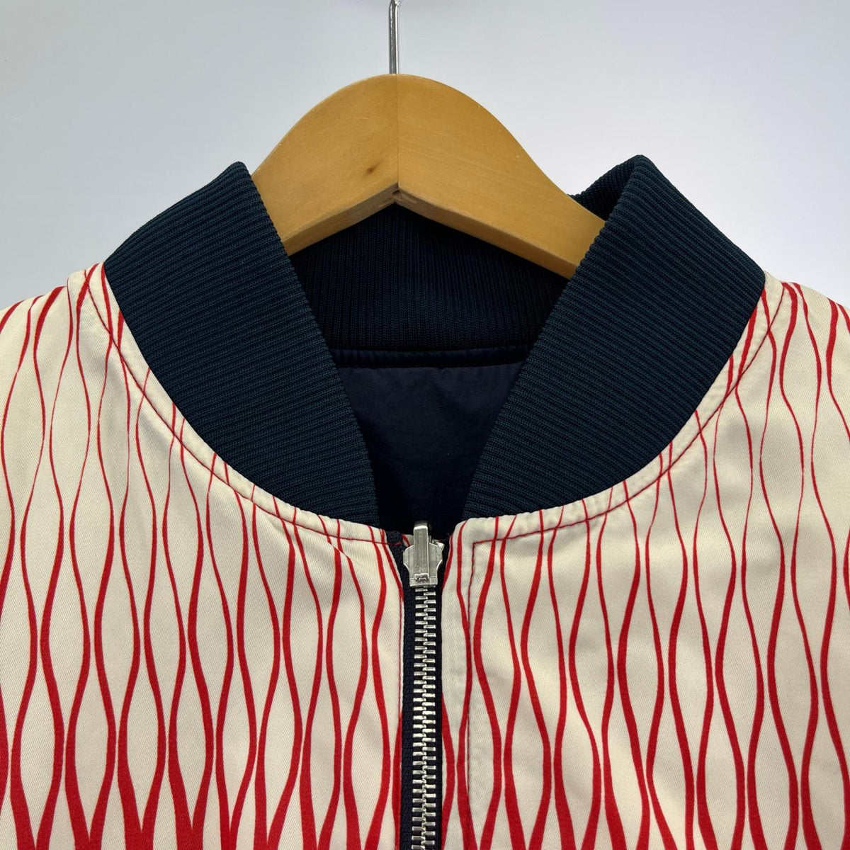 ブルゾン 刺繍ロゴ (XL) ネイビー