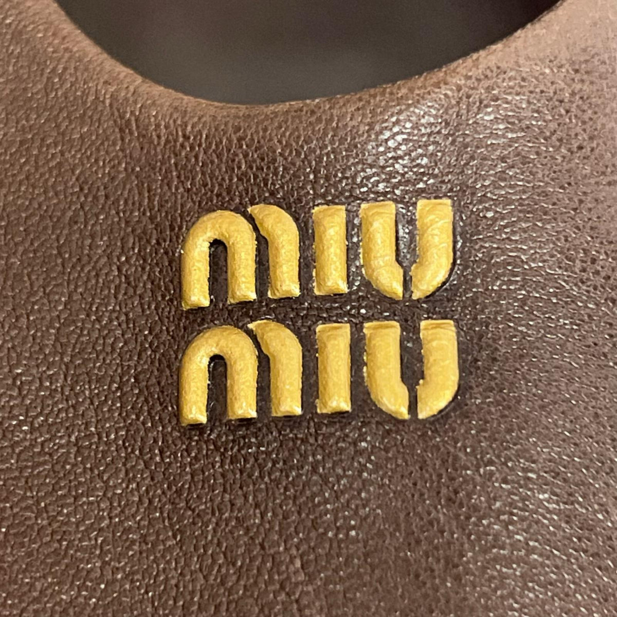 MIUMIU/ルーシュ/ナッパレザー/バレリーナ/サイズ40/5F340E 40