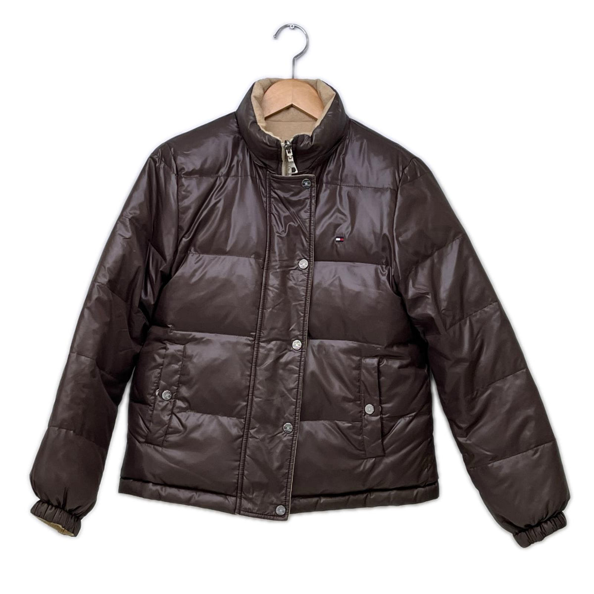 ダウンジャケット TOMMY HILFIGER リバーシブル ダウンジャケット