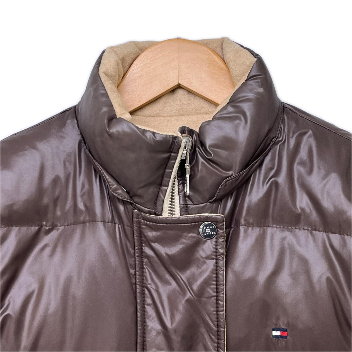 ダウンジャケット TOMMY HILFIGER リバーシブル ダウンジャケット