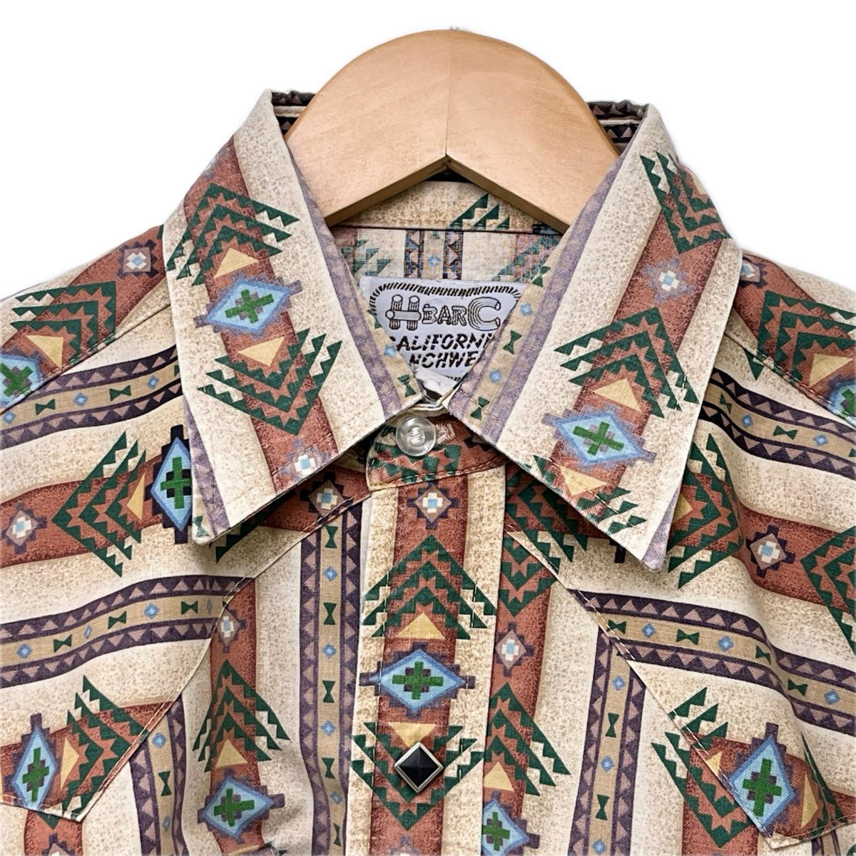 長袖シャツ 50s H bar C CALIFORNIA RANCHWEAR ウエスタンシャツ