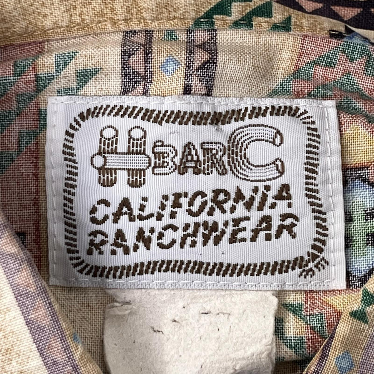 長袖シャツ 50s H bar C CALIFORNIA RANCHWEAR ウエスタンシャツ