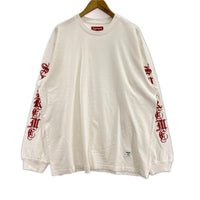 長袖Tシャツ 26SS Old English Top White ホワイト