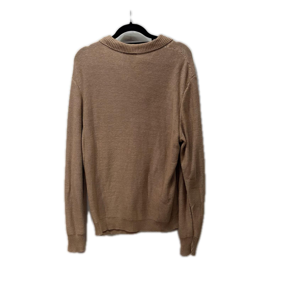 ニット 20SS Grandpa Knit Polo 茶 (F) フリー ベージュ