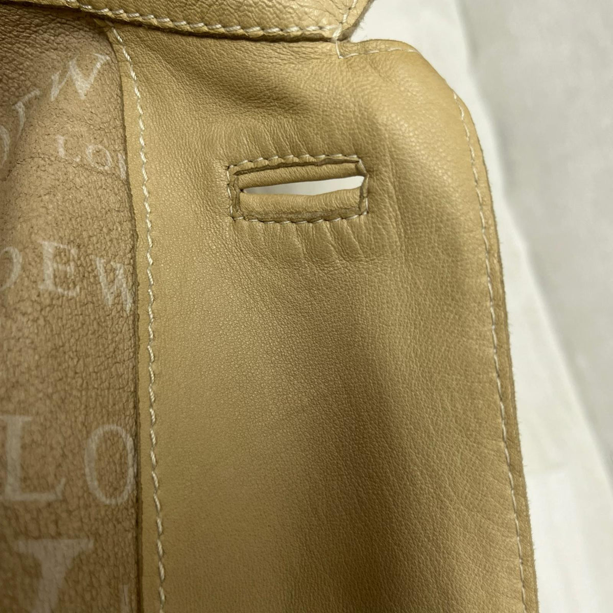 LOEWE/ラムレザーコート/サイズ58