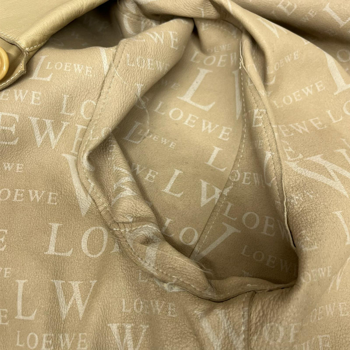 LOEWE/ラムレザーコート/サイズ58