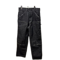 デニムパンツ 25AW ダブルニーデニムパンツ S ブラック