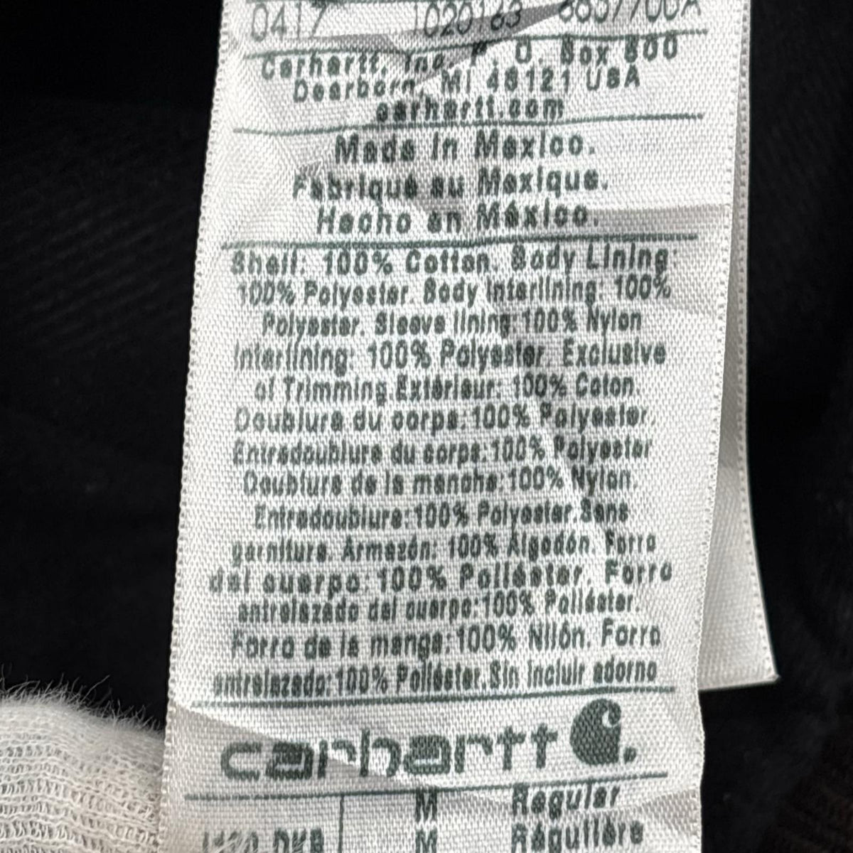ジャケット 17年製 アクティブジャケット メキシコ製 M 焦げ茶 M ブラウン