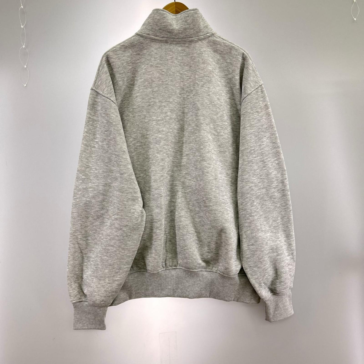 スウェット TECH SWEAT STAND ZIP-CARDIGAN L グレー