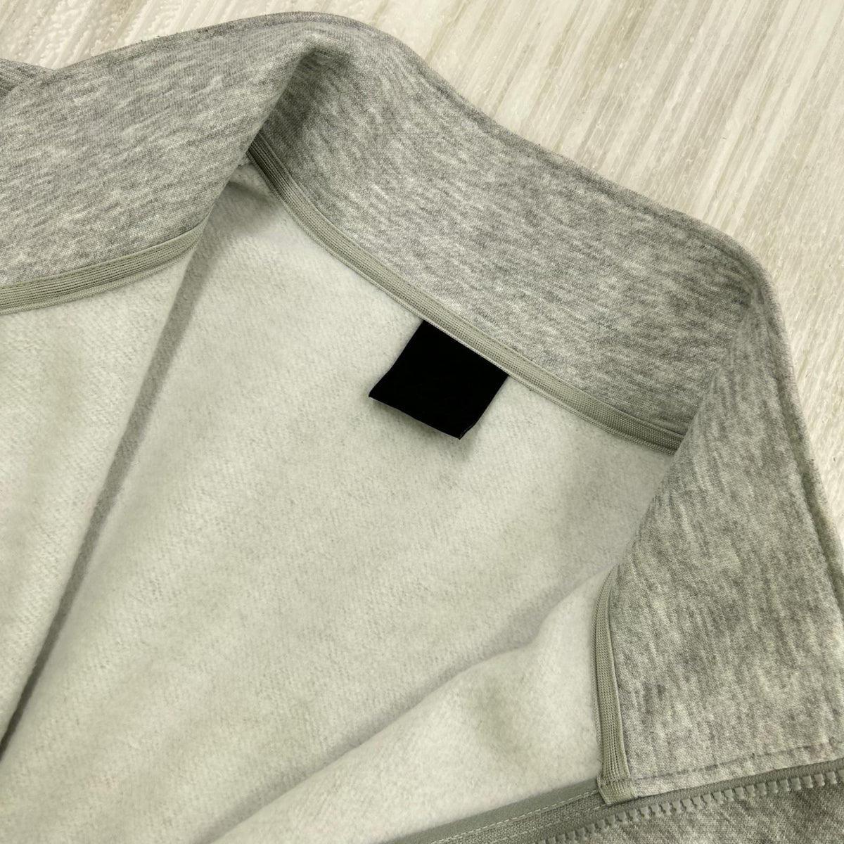 スウェット TECH SWEAT STAND ZIP-CARDIGAN L グレー