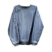 スウェット Lightblue Denim Sweatshirt L
