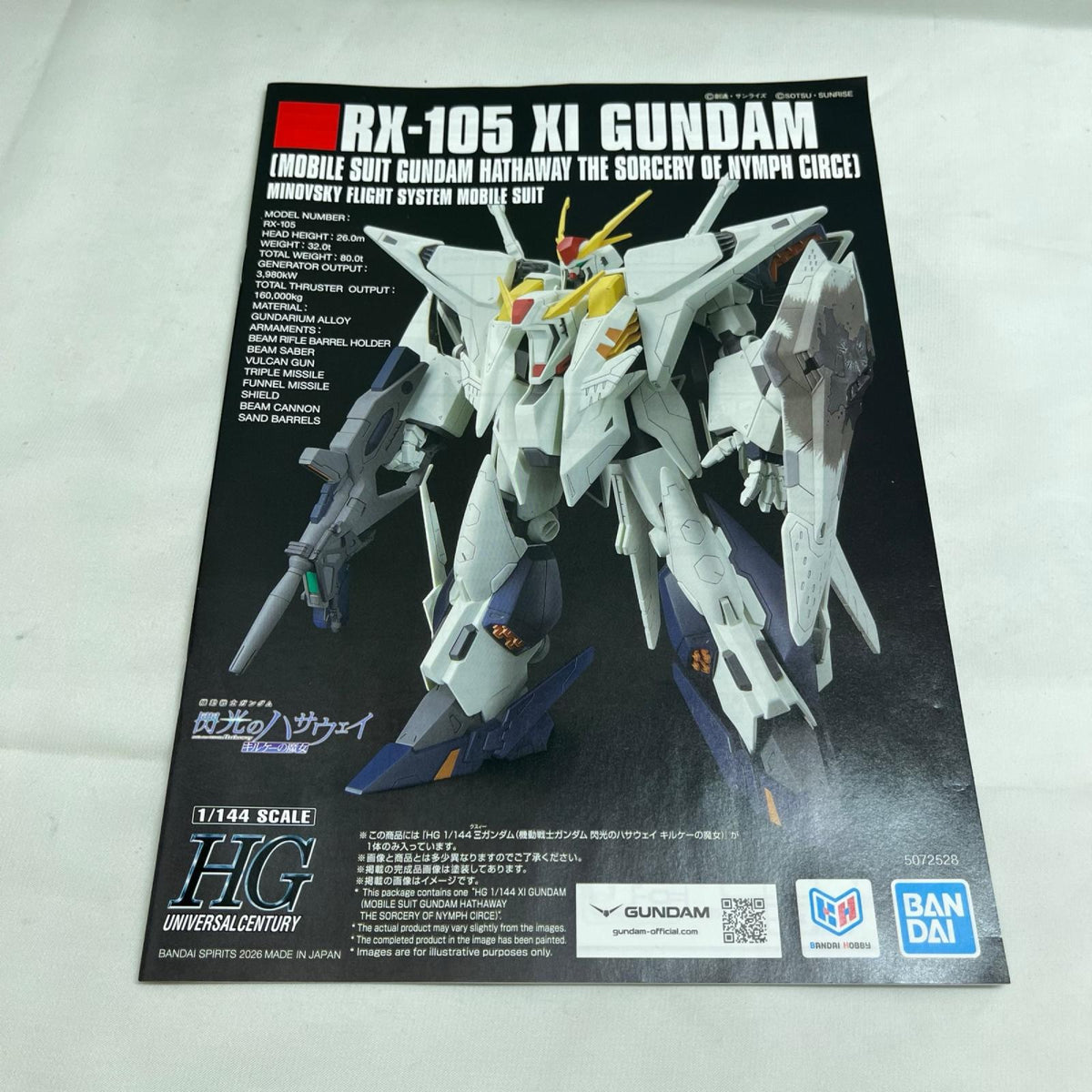 1/144 ガンダム キルケーの魔女 閃光のハサウェイ BANDAI プラモデルその他