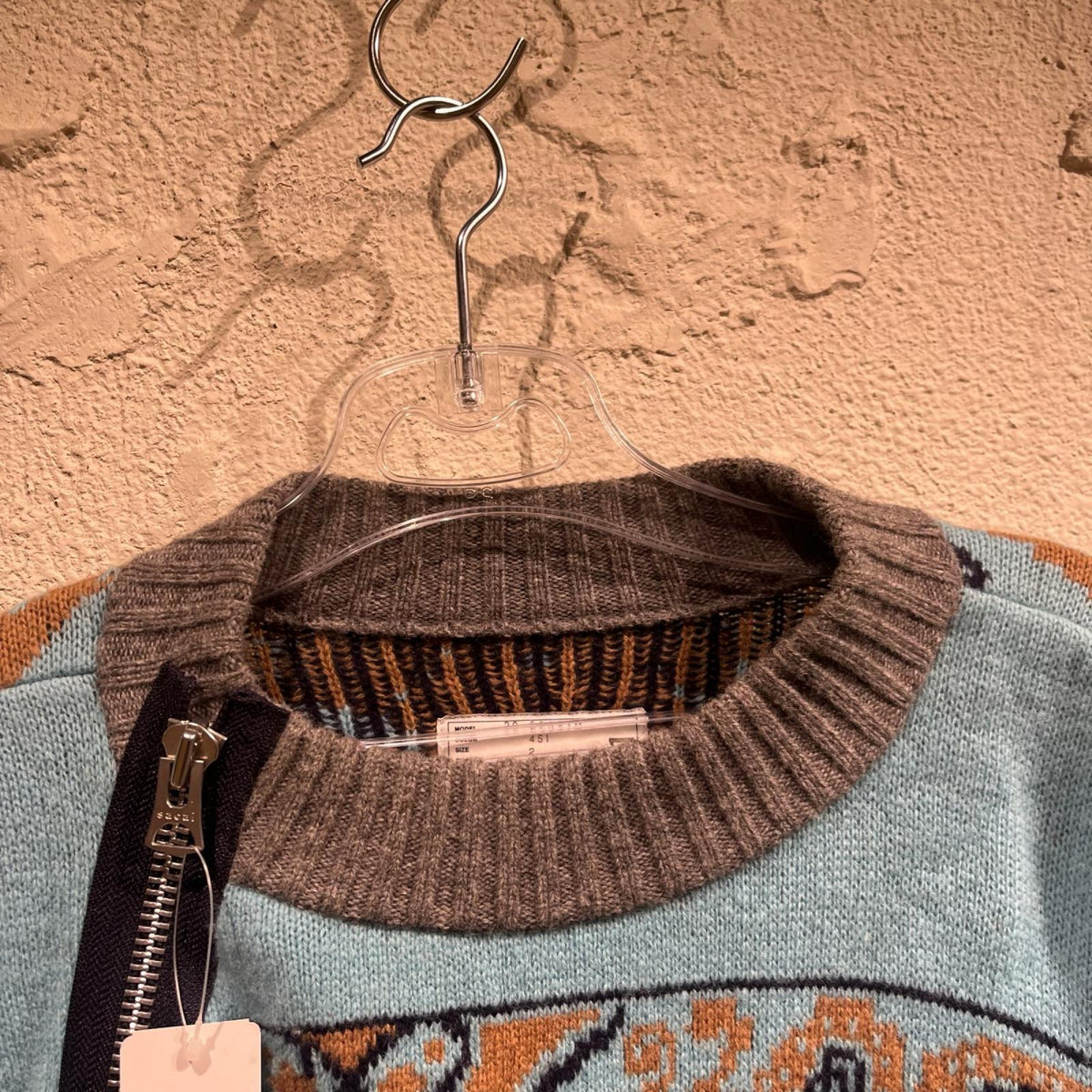 ニット ×Dr.Woo 20AW ライダースニット