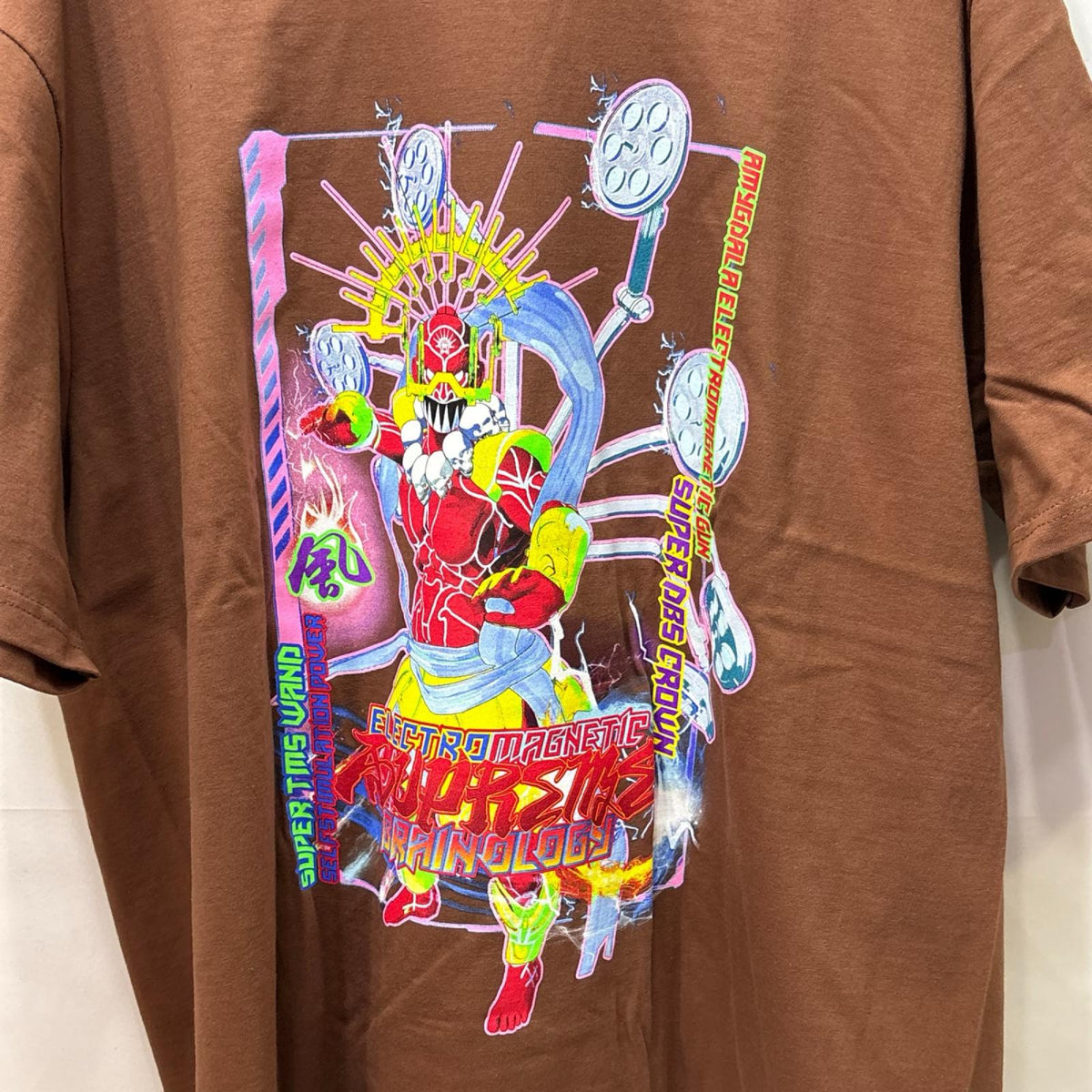 半袖Tシャツ 24SS Electromagnetic Tee (XL) LL ブラウン