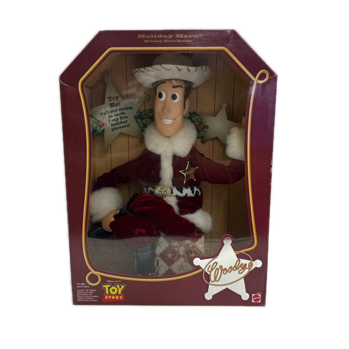 MATTEL社/Holiday Hero Taking woody トイストーリー MATTEL フィギュア/グッズ