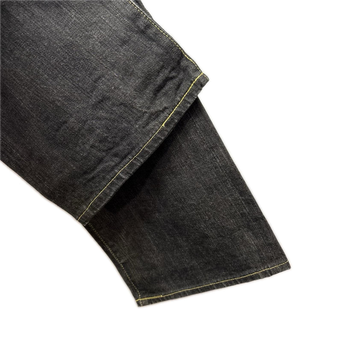 デニムパンツ シンチバックデニムパンツ 黒 (W34) 34 ブラック