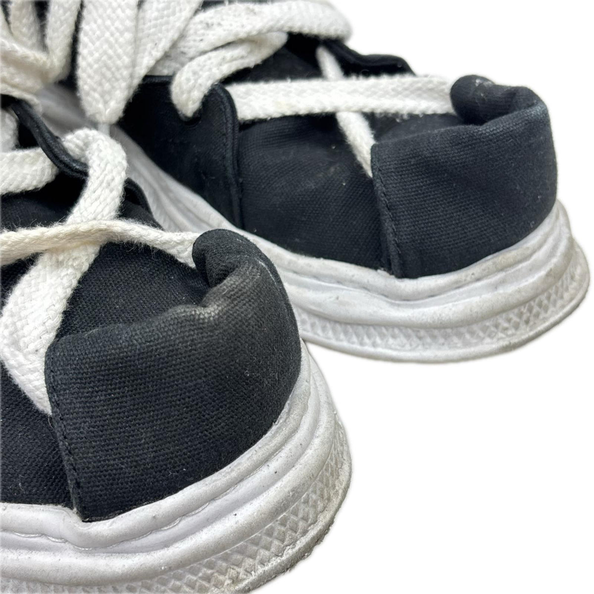スニーカー ×beauty:beast Roll-Tongue Staining Shoes 42 ブラック