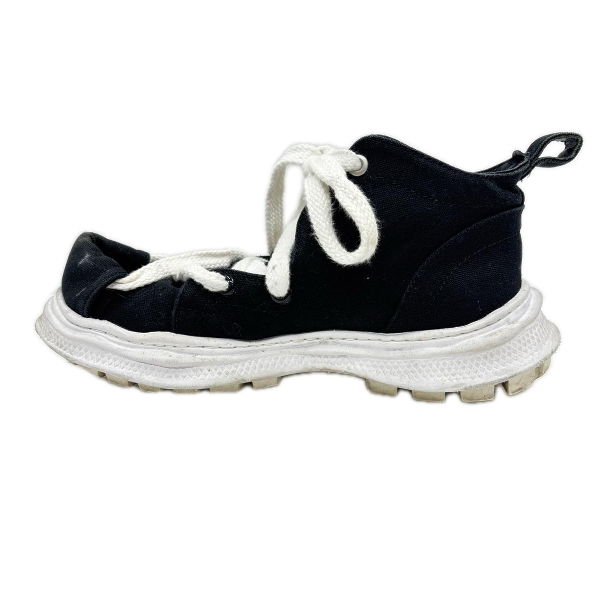 スニーカー ×beauty:beast Roll-Tongue Staining Shoes 42 ブラック
