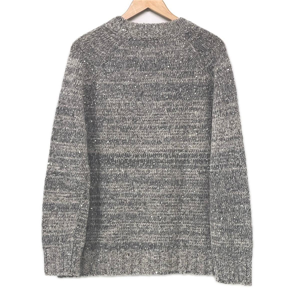 ニット Weekend Max Mara スパンコール セーター L グレー