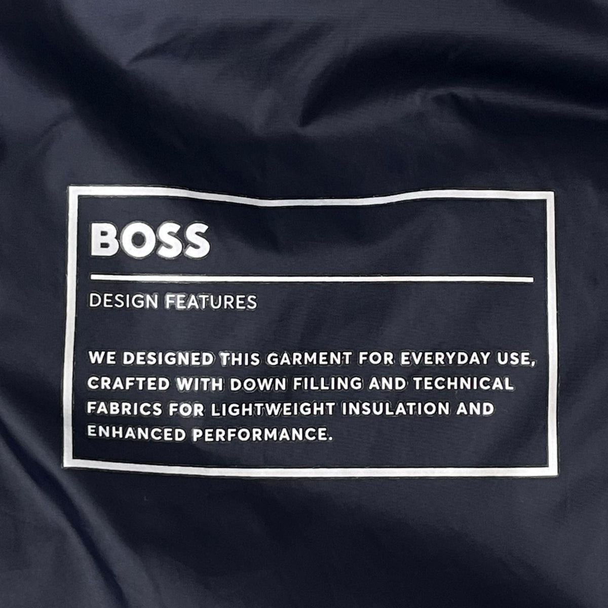 ダウンジャケット HUGO BOSS J Bergen Hybrid Down XXL ブラック