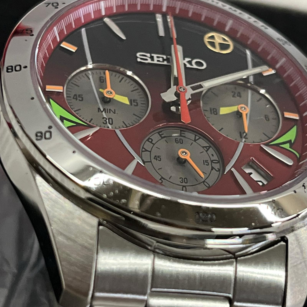 SEIKO エヴァンゲリオン新幹線 500 TYPE EVA-02 ウオッチ SEIKO エヴァンゲリオン新幹線 500 TYPE EVA-02 ウォッチ SEIKO フィギュア/グッズ