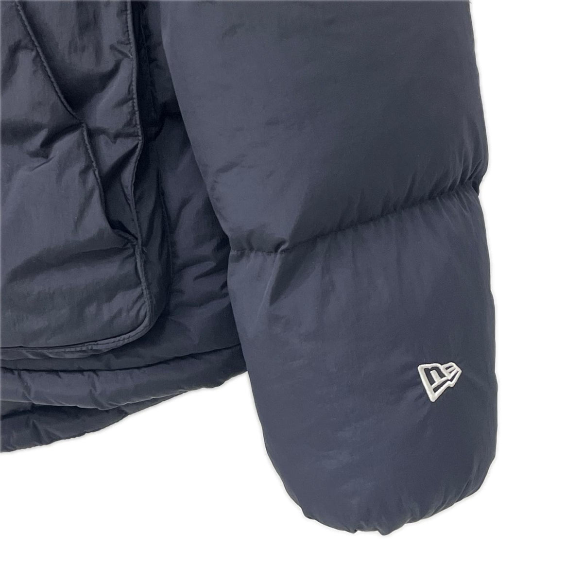 ダウンジャケット NEW ERA Originators Featherless down sizeM ブラック ブラック