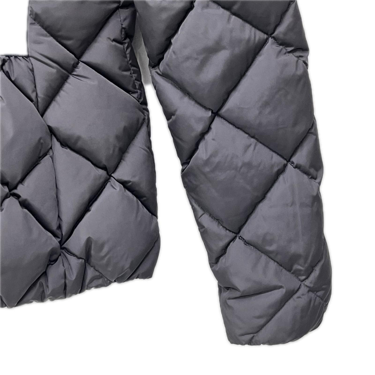 ダウンジャケット MONCLER BOURG GIUBBOTTO キルティングダウンジャケット 1 チャコール 1 ブラック