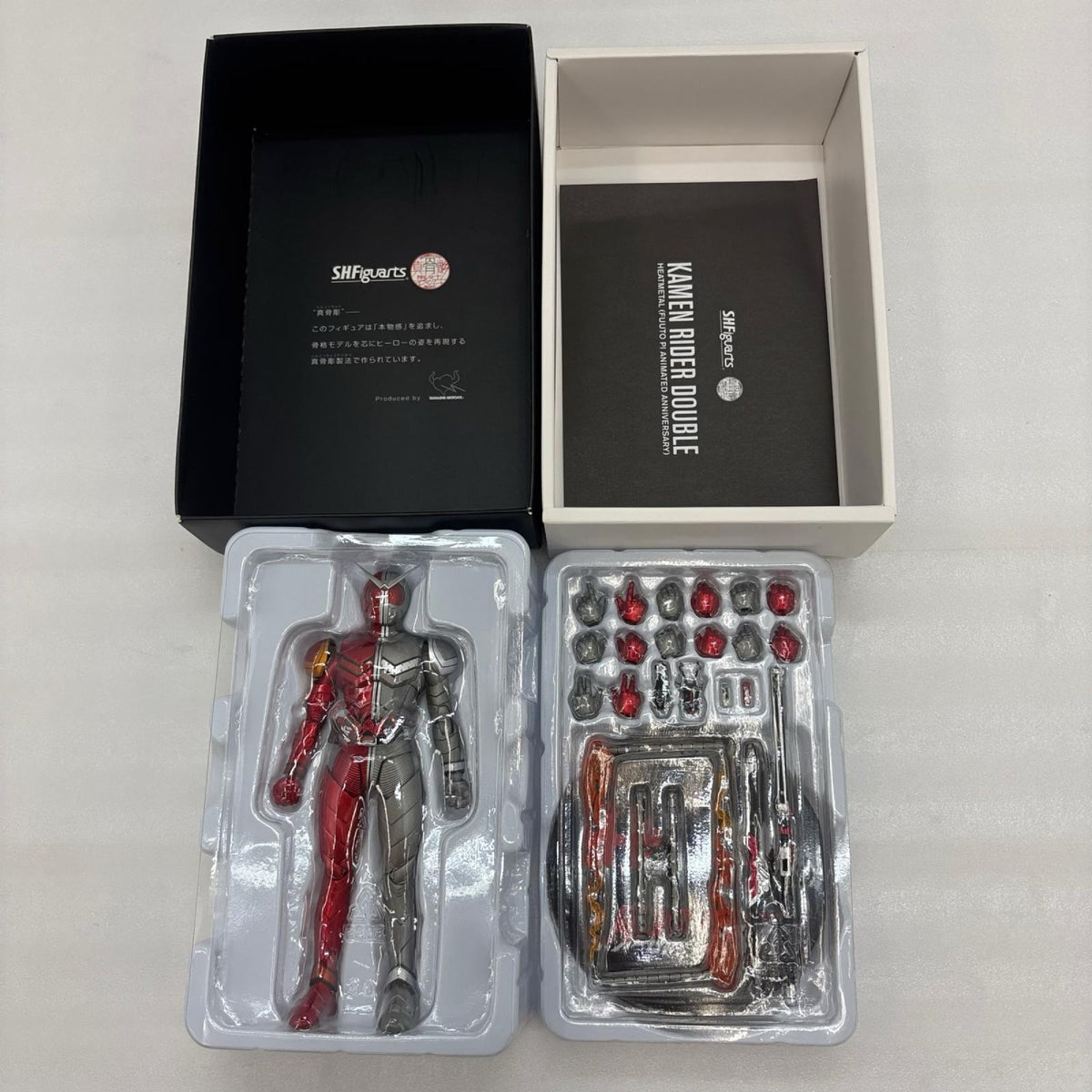 ヒートメタル 真骨彫製法 風都探偵アニメ化記念 仮面ライダーW BANDAI フィギュア/グッズ