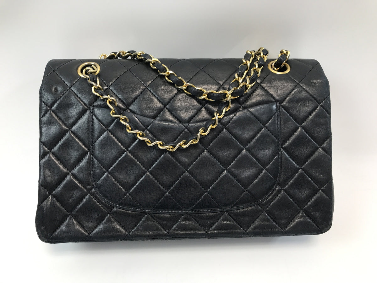 CHANEL マトラッセ25 Wフラップチェーン ラムスキン