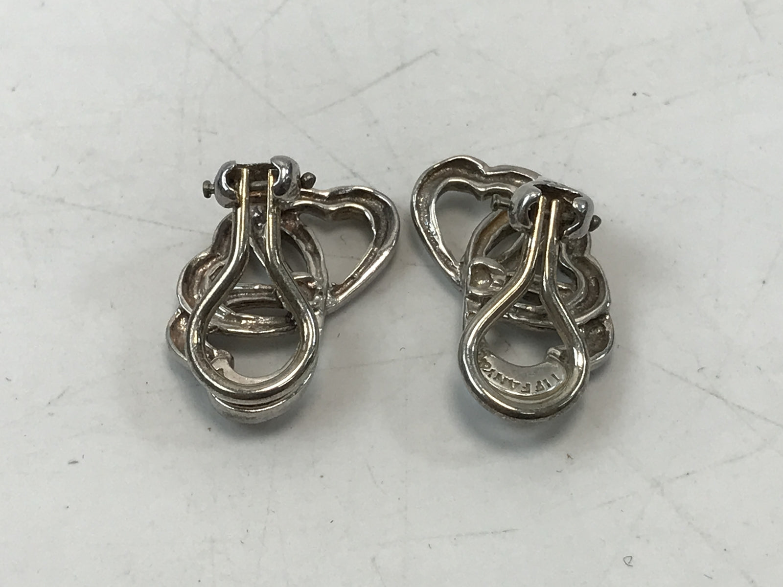 Tiffany&Co. トリプルハート シルバー イヤリング