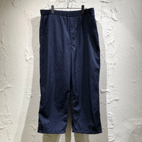 パンツ TECH EASY TROUSERS TWILL XL ネイビ-