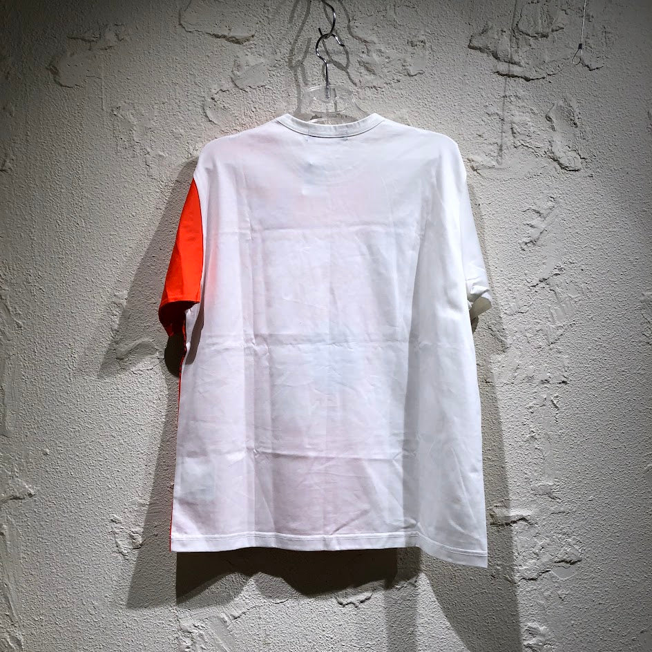半袖Tシャツ 20ss 綿度詰天竺Real Review プリント Tシャツ