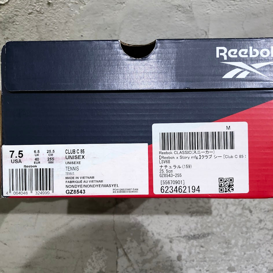 スニーカー Reebok × Story mhg.