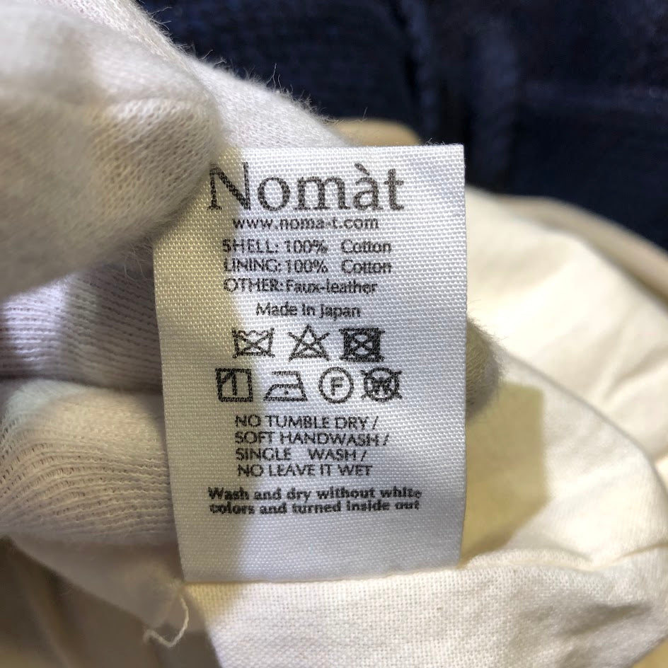 デニムパンツ Nomat ウエストパイピングカットオフデニム