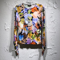長袖Tシャツ STINE GOYA フラワープリントカットソー