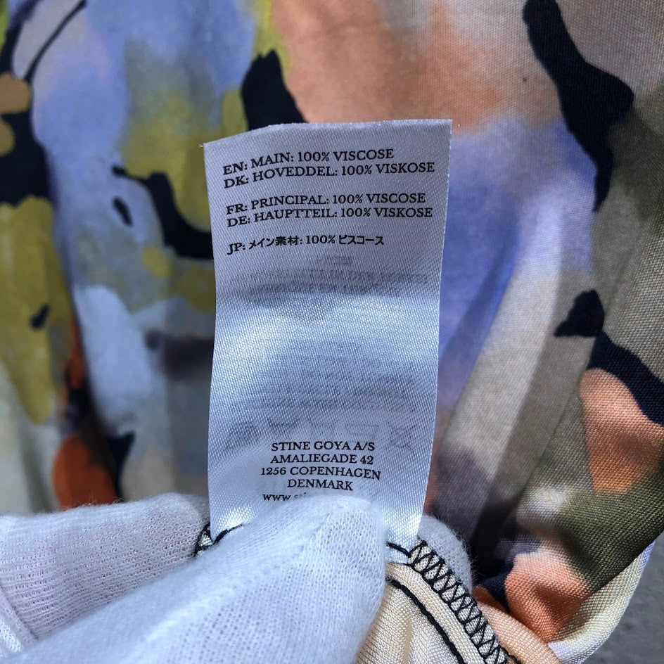 長袖Tシャツ STINE GOYA フラワープリントカットソー