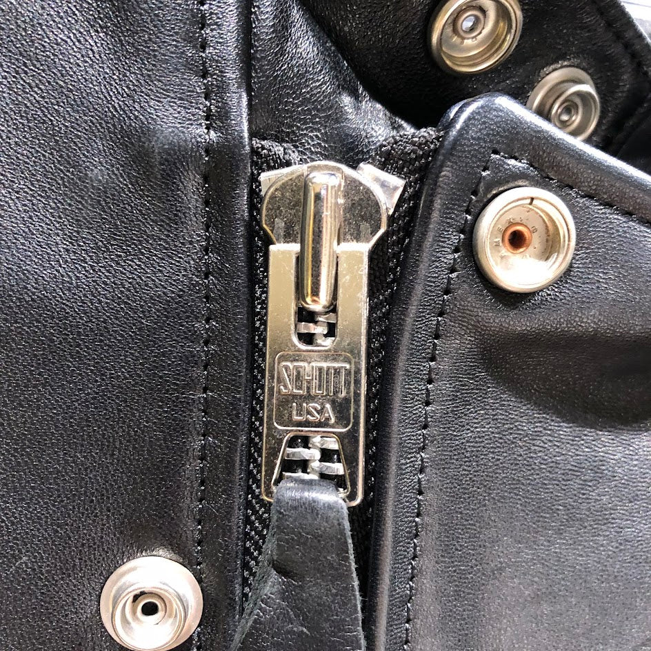 レザージャケット DOUBLE BREST RIDERS XL ブラック