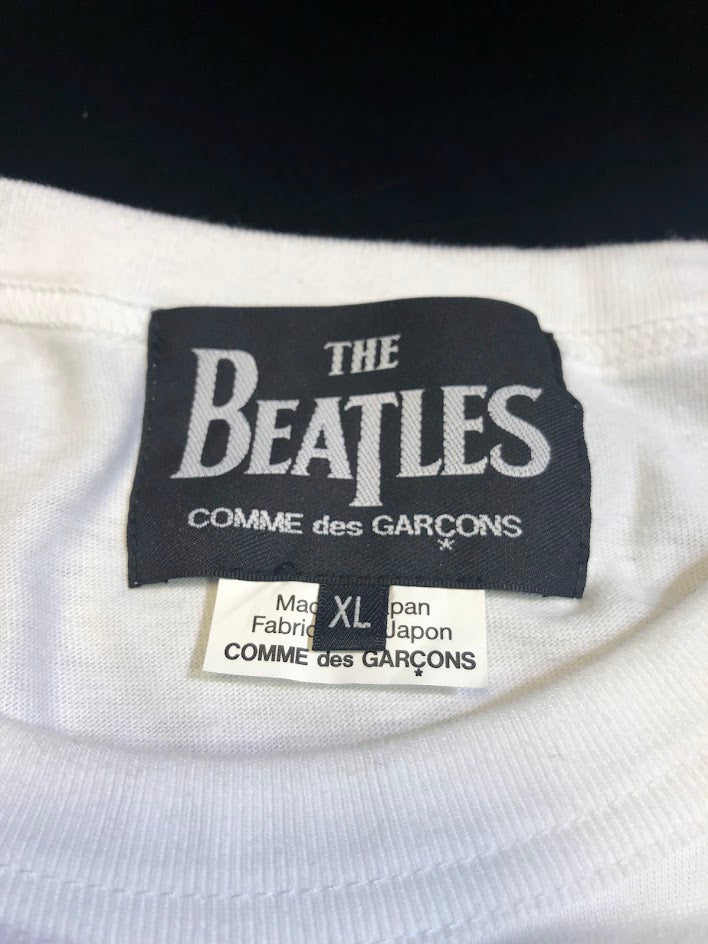 半袖Tシャツ THE BEATLES COMME des GARCONS LL ホワイト