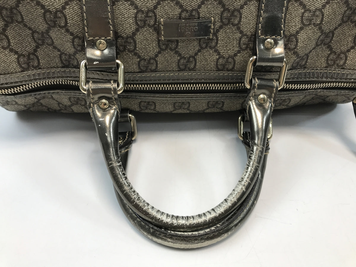 GUCCI/GGスプリーム/PVC×パテントレザー/193603