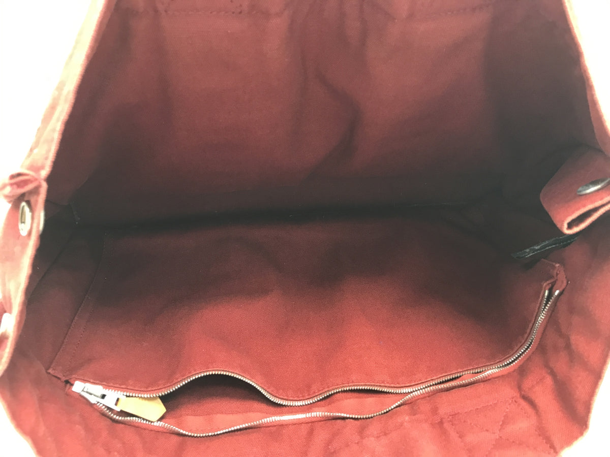 HERMES フールトゥMM トートバッグ レッド