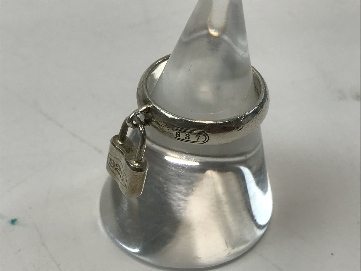 Tiffany&Co. 1837 カデナ シルバーリング #6.5