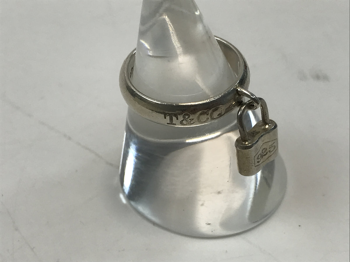 Tiffany&Co. 1837 カデナ シルバーリング #6.5